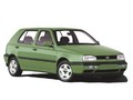 EVA автоковрики для Volkswagen Golf III (1991 - 2000) — golf3